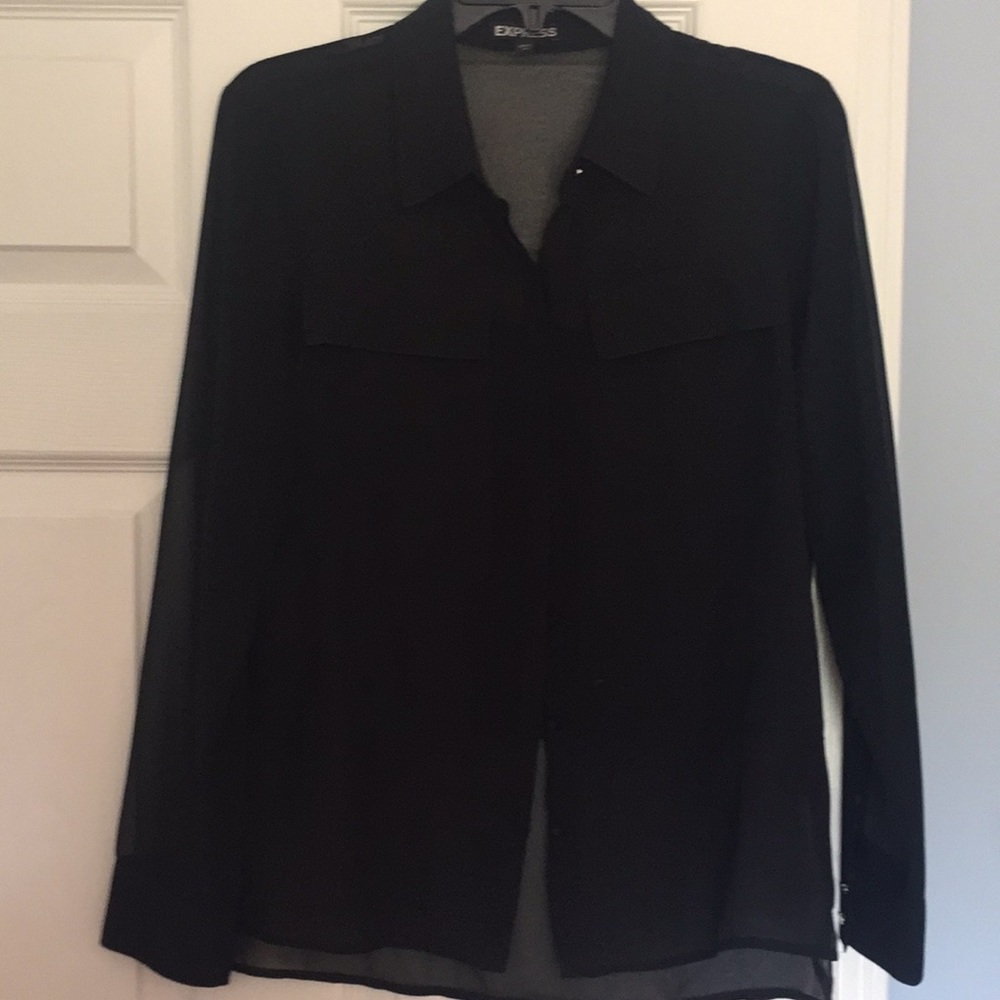Express shear blouse